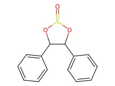 4,5-Diphenyl-1,3,2-dioxathiolane 2-oxide structure