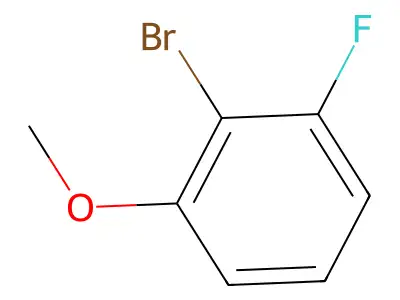 2-Bromo-3-fluoroanisole structure