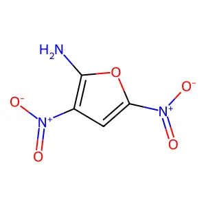3,5-Dinitrofuran-2-amine structure