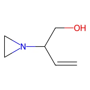 1-Aziridineethanol, beta-vinyl- structure