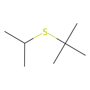 tert-Butyl Isopropyl sulfide structure
