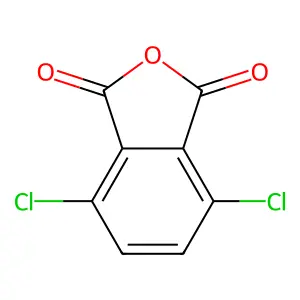 3,6-二氯邻苯二甲酸酐 structure
