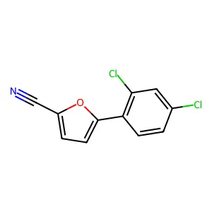 5-(2,4-Dichlorophenyl)furan-2-carbonitrile structure