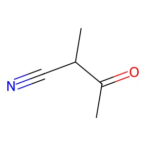 2-Methyl-3-oxobutanenitrile structure
