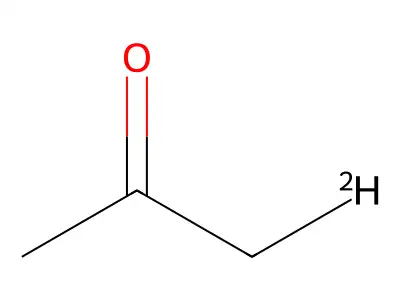(1-~2~H_1_)Propan-2-one structure