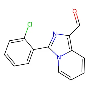 3-(2-Chlorophenyl)imidazo[1,5-a]pyridine-1-carbaldehyde structure