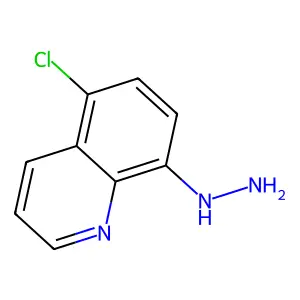 (5-Chloroquinolin-8-yl)hydrazine structure