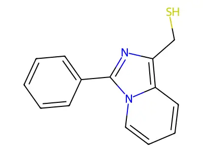 (3-Phenylimidazo[1,5-a]pyridin-1-yl)methanethiol structure