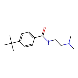 4-tert-butyl-N-[2-(dimethylamino)ethyl]benzamide structure