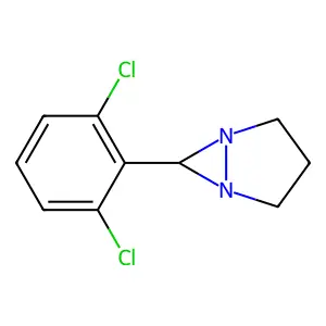 6-(2,6-Dichlorophenyl)-1,5-diazabicyclo[3.1.0]hexane structure