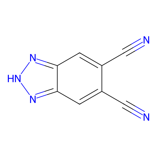 1H-苯并三唑-5,6-二甲腈 structure