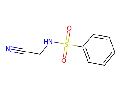 N-(cyanomethyl)benzenesulfonamide structure