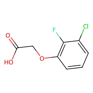 2-(3-Chloro-2-fluorophenoxy)acetic acid structure