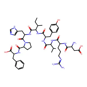 血管紧张素 II (药物) structure