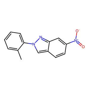 2-(2-Methylphenyl)-6-nitro-2H-indazole structure