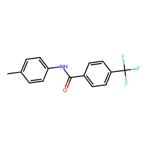N-(4-甲基苯基)-4-(三氟甲基)苯甲酰胺 structure