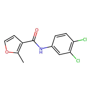 N-(3,4-dichlorophenyl)-2-methylfuran-3-carboxamide structure