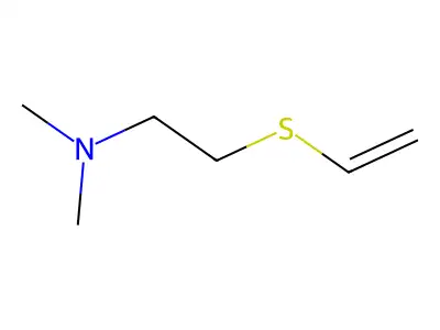 Ethanamine, 2-(ethenylthio)-N,N-dimethyl- structure