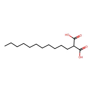 Malonic acid, undecyl- structure