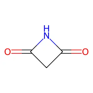 Azetidine-2,4-dione structure