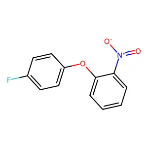 1-(4-Fluorophenoxy)-2-nitrobenzene structure