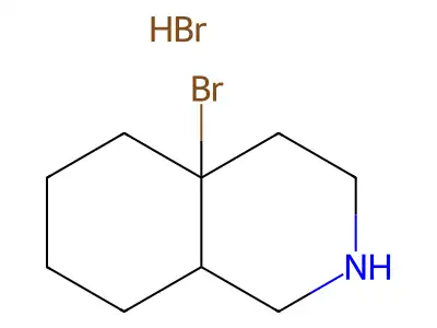 4a-Bromoperhydroisoquinoline hydrobromide structure