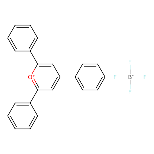 2,4,6-Triphenylpyrylium tetrafluoroborate structure