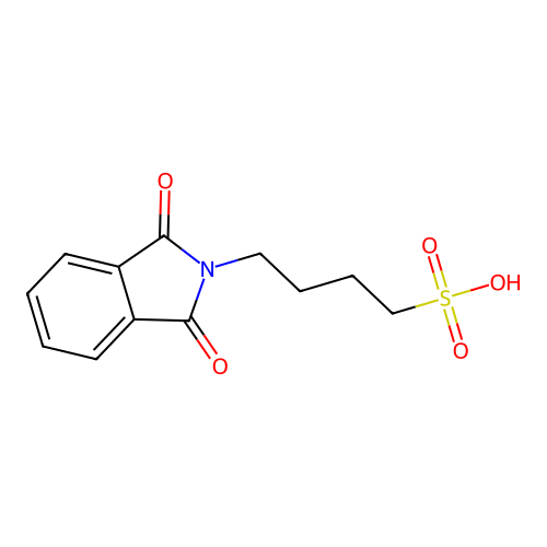 4-(1,3-Dioxoisoindol-2-yl)butane-1-sulfonic acid structure