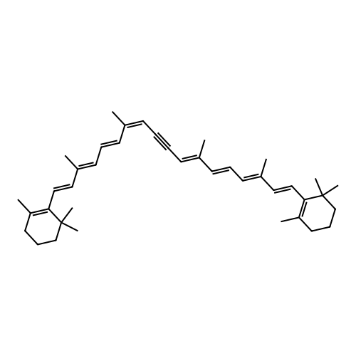 15,15'-Dehydro-beta-carotene structure