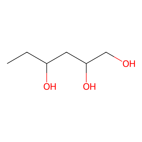 1,2,4-Hexanetriol structure