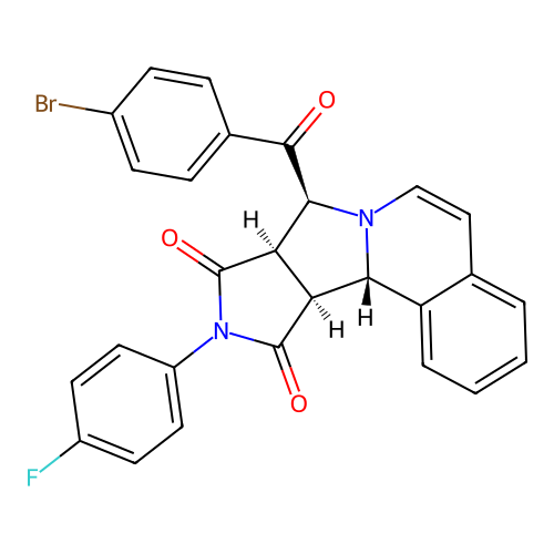 C27H18BrFN2O3 structure
