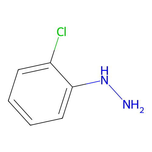 o-Chlorophenylhydrazine hydrochloride structure