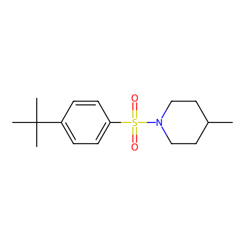 1-(4-Tert-butylbenzenesulfonyl)-4-methylpiperidine structure