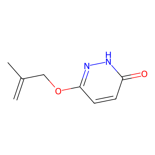 6-[(2-Methylprop-2-en-1-yl)oxy]pyridazin-3-ol structure