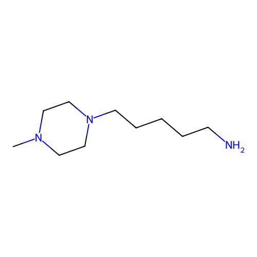 5-(4-Methylpiperazin-1-yl)pentan-1-amine structure