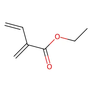 2-Methylene-3-butenoic acid ethyl ester structure
