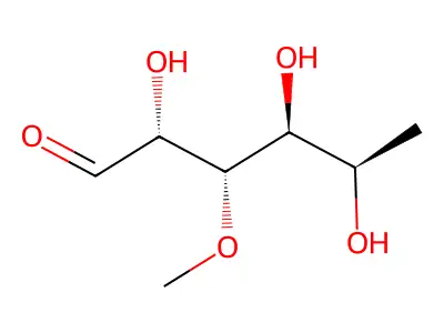 beta-D-digitalopyranose structure