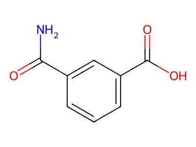 间苯二甲酰胺酸 structure
