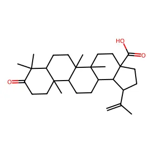 白桦酮酸 structure