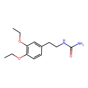 N-[2-(3,4-Diethoxyphenyl)ethyl]urea structure