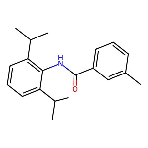 N-(2,6-diisopropylphenyl)-3-methylbenzamide structure