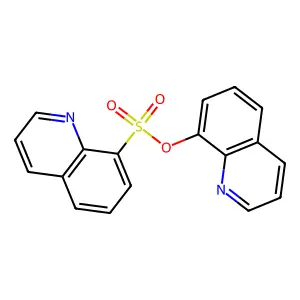 Quinolin-8-yl quinoline-8-sulfonate structure