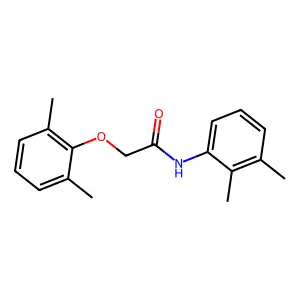 2-(2,6-dimethylphenoxy)-N-(2,3-dimethylphenyl)acetamide structure