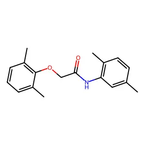 2-(2,6-dimethylphenoxy)-N-(2,5-dimethylphenyl)acetamide structure