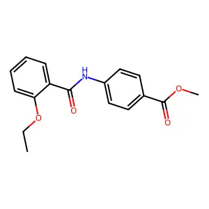 Methyl 4-[(2-ethoxybenzoyl)amino]benzoate structure