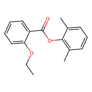 2,6-Dimethylphenyl 2-ethoxybenzoate structure