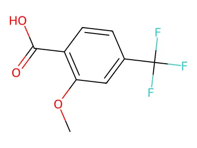 2-Methoxy-4-(trifluoromethyl)benzoic acid structure