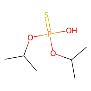 O,O-Bis(1-methylethyl) phosphorothioate structure
