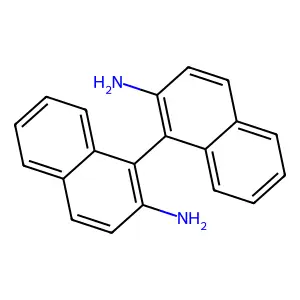 (±)-1,1'-联萘-2,2'-二胺 structure