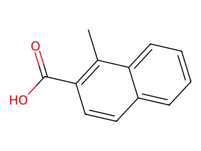 1-methylnaphthalene-2-carboxylic Acid structure